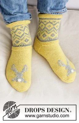 0-1421 Bunny Hide by DROPS Design