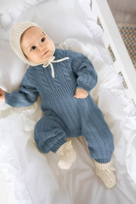 DG414-08 Einer Babysett Jeansblå