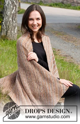 214-9 Shouldering Autumn by DROPS Design