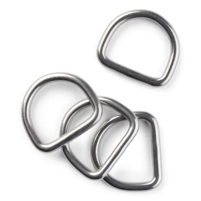 LindeHobby D-ringe, 4x25 mm, 4 stk